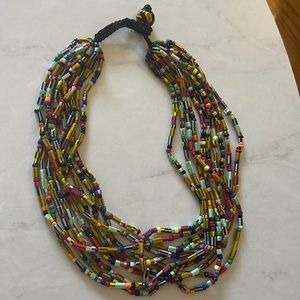 Zara beaded necklace